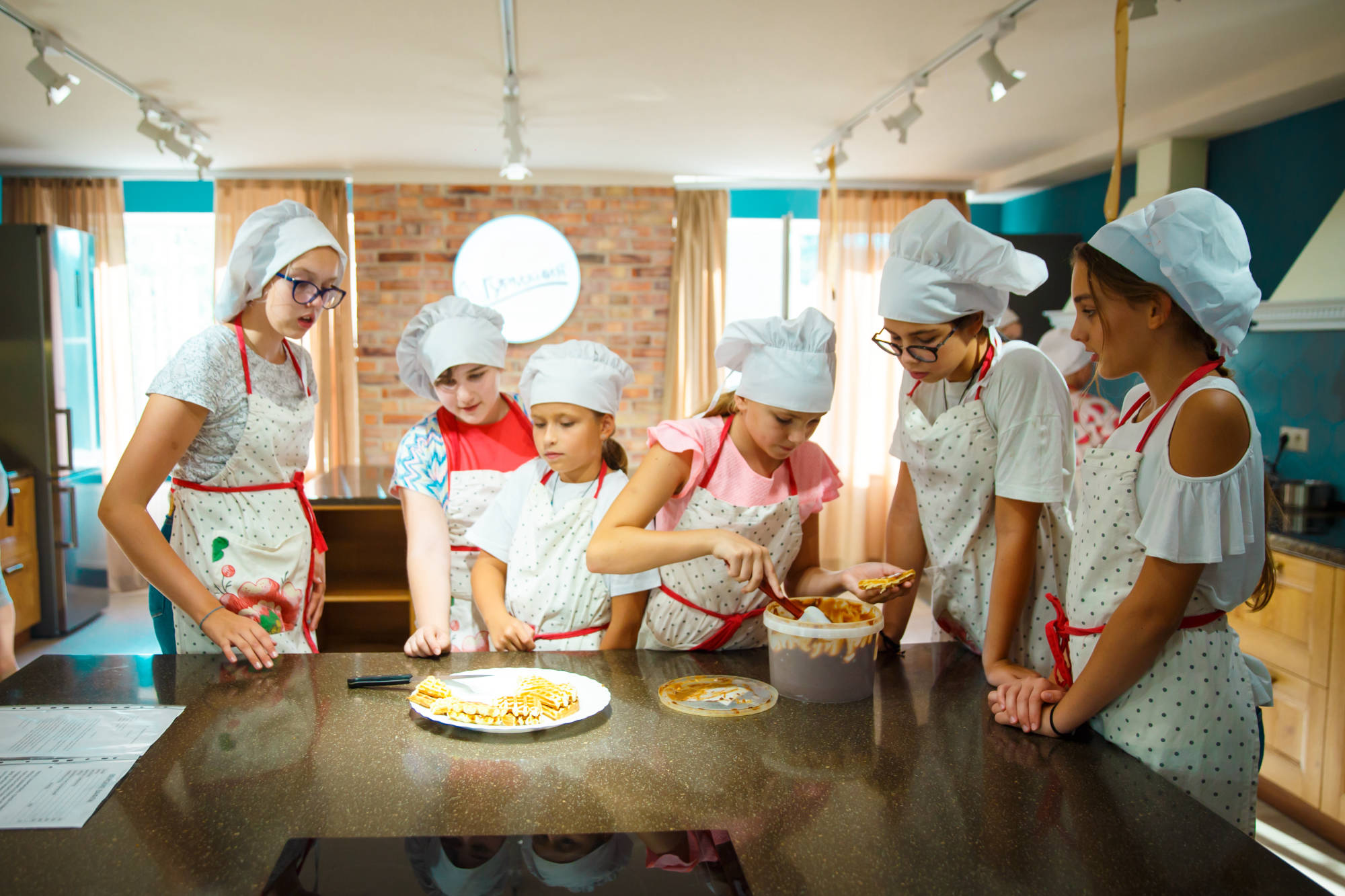Кулинарные мастер-классы в лагере для девочек